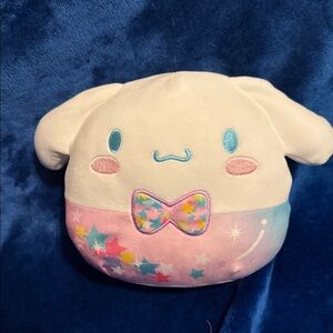 Squishmallows Cream and Pink Starry Plush